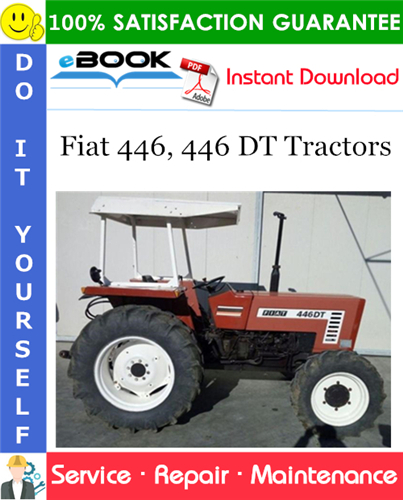 Thumbnail ☆☆ Best ☆☆ Fiat 446, 446 DT Tractors Service Repair Manual