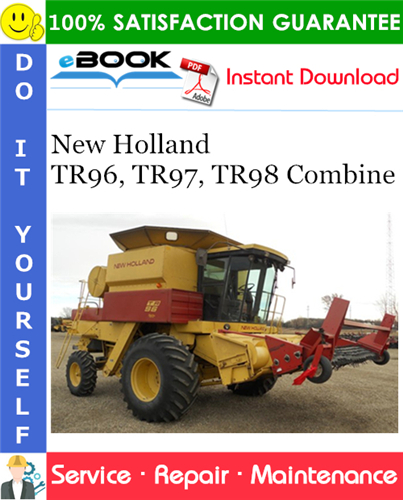 Thumbnail ☆☆ Best ☆☆ New Holland TR96, TR97, TR98 Combine Service Repair Manual