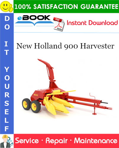 Thumbnail ☆☆ Best ☆☆ New Holland 900 Harvester Service Repair Manual