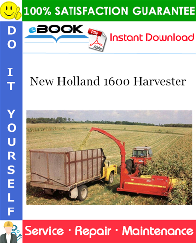 Thumbnail ☆☆ Best ☆☆ New Holland 1600 Harvester Service Repair Manual