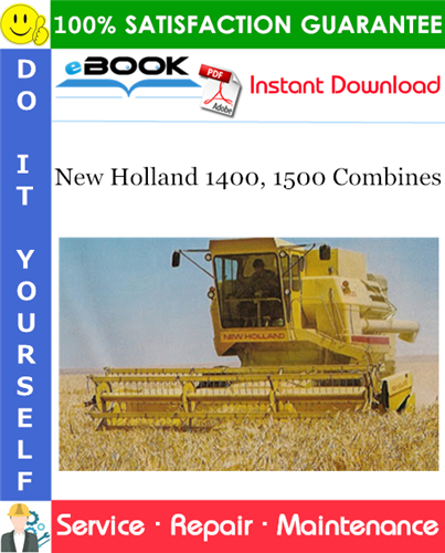 Thumbnail ☆☆ Best ☆☆ New Holland 1400, 1500 Combines Service Repair Manual