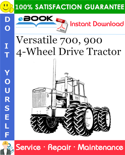 Thumbnail ☆☆ Best ☆☆ Versatile 700, 900 4-Wheel Drive Tractor Service Repair Manual Thumbnail ☆☆ Best ☆☆ Versatile 700, 900 4-Wheel Drive Tractor Service Repair Manual