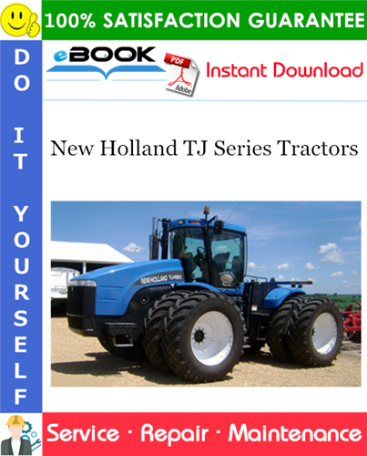 Thumbnail ☆☆ Best ☆☆ New Holland TJ Series Tractors Service Repair Manual