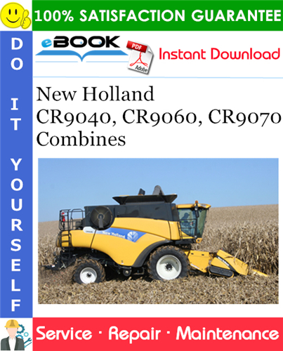 Thumbnail ☆☆ Best ☆☆ New Holland CR9040, CR9060, CR9070 Combines Service Repair Manual