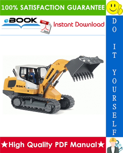 Thumbnail ☆☆ Best ☆☆ Liebherr LR624, LR634 Series 4 Litronic Crawler Loaders Service Repair Manual