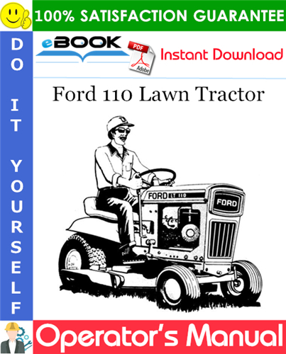 Thumbnail ☆☆ Best ☆☆ Ford 110 Lawn Tractor Operators Manual