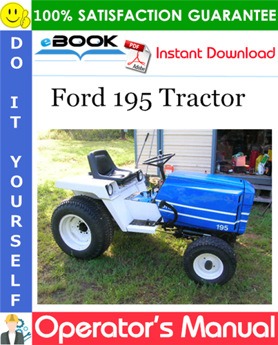 Thumbnail ☆☆ Best ☆☆ Ford 195 Tractor Operators Manual