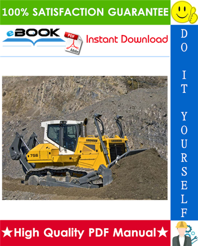 Thumbnail ☆☆ Best ☆☆ Liebherr PR746 - 1293, PR746 - 1294 Crawler Dozer Service Repair Manual
