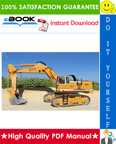 Thumbnail ☆☆ Best ☆☆ Liebherr R974, R984 Tracked Excavator Service Repair Manual