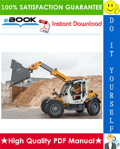 Thumbnail ☆☆ Best ☆☆ Liebherr TL441 - 1234 Telescopic Handler Service Repair Manual