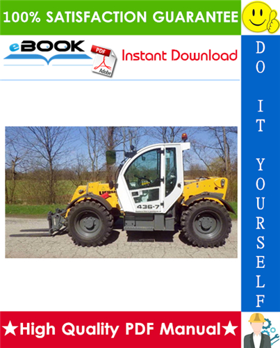 Thumbnail ☆☆ Best ☆☆ Liebherr TL436 - 1620 Telescopic Handler Service Repair Manual