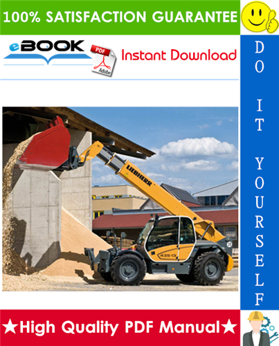 Thumbnail ☆☆ Best ☆☆ Liebherr TL435-10, TL445-10, TL435-13, TL442-13 Telescopic Handler Service Repair Manual