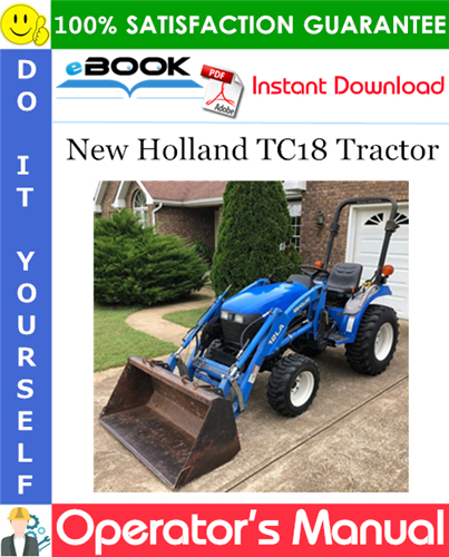 Thumbnail ☆☆ Best ☆☆ New Holland TC18 Tractor Operators Manual