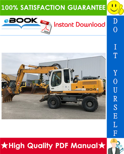 Thumbnail ☆☆ Best ☆☆ Liebherr A900B, A904, A914, A914B, A924, A924B Litronic Wheel Excavator Service Repair Manual