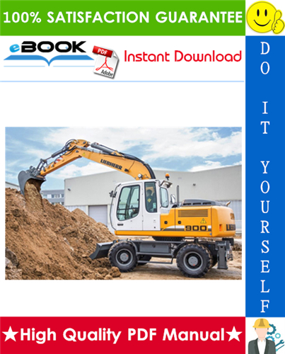 Thumbnail ☆☆ Best ☆☆ Liebherr A900C, A904C Litronic Hydraulic Excavator Service Repair Manual