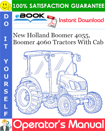 Thumbnail ☆☆ Best ☆☆ New Holland Boomer 4055, Boomer 4060 Tractors With Cab Operators Manual Thumbnail ☆☆ Best ☆☆ New Holland Boomer 4055, Boomer 4060 Tractors With Cab Operators Manual