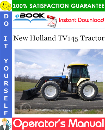 Thumbnail ☆☆ Best ☆☆ New Holland TV145 Tractor Operators Manual