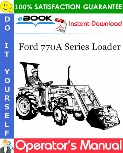 Thumbnail ☆☆ Best ☆☆ Ford 770A Series Loader Operators Manual