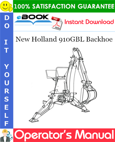 Thumbnail ☆☆ Best ☆☆ New Holland 910GBL Backhoe Operators Manual