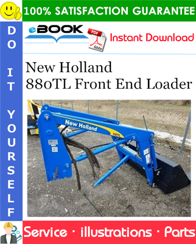 Thumbnail ☆☆ Best ☆☆ New Holland 880TL Front End Loader Parts Catalog Manual