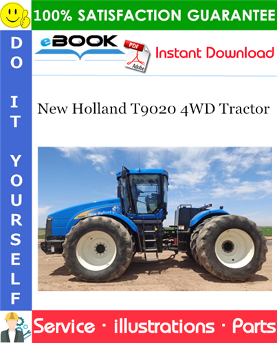 Thumbnail ☆☆ Best ☆☆ New Holland T9020 4WD Tractor Parts Catalog Manual