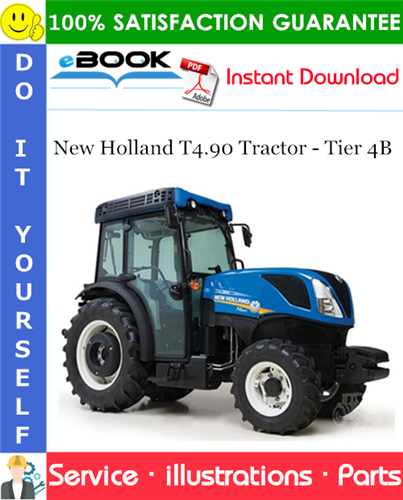 Thumbnail ☆☆ Best ☆☆ New Holland T4.90 Tractor - Tier 4B Parts Catalog Manual