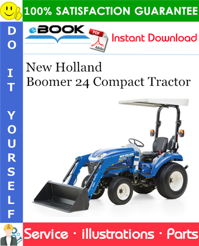 Thumbnail ☆☆ Best ☆☆ New Holland Boomer 24 Compact Tractor Parts Catalog Manual