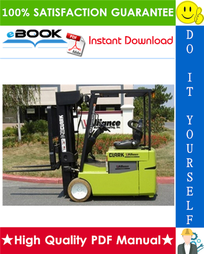 Thumbnail ☆☆ Best ☆☆ Clark TMG12, TMG13, TMG15s, TMG15, TMG17, TMG18, TMG20, TMG20x, TMG25, EPG 15, EPG 18 Forklift Trucks Service Repair Manual