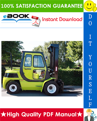 Thumbnail ☆☆ Best ☆☆ Clark CMP50D, CMP60D, CMP70D, CMP75SD, MP50L, CMP60L, CMP70L, CMP75SL, SF50L, SF60L, SF70L, SF75SL, SF50D, SF60D, SF70D, SF75SD Lift Trucks Service Manual