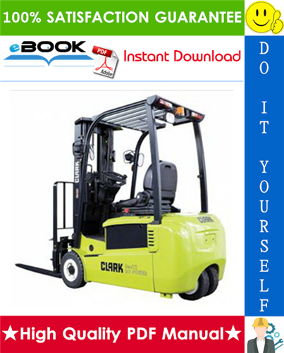 Thumbnail ☆☆ Best ☆☆ Clark CMP40D, CMP45D, CMP50SD, SF35D, SF40D, SF45D, CMP40L, CMP45L, CMP50SL, SF35L, SF40L, SF45L Forklift Trucks Service Repair Manual