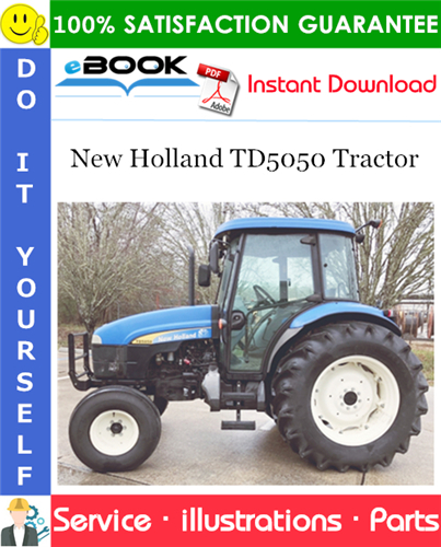 Thumbnail ☆☆ Best ☆☆ New Holland TD5050 Tractor Parts Catalog Manual