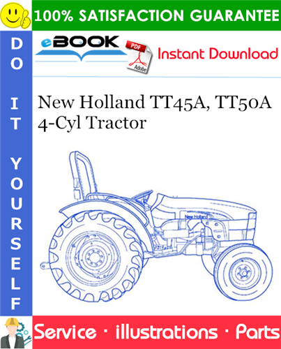 Thumbnail ☆☆ Best ☆☆ New Holland TT45A, TT50A - 4 Cyl Tractor Parts Catalog Manual Thumbnail ☆☆ Best ☆☆ New Holland TT45A, TT50A - 4 Cyl Tractor Parts Catalog Manual