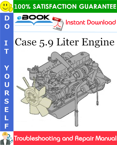Thumbnail ☆☆ Best ☆☆ Case 5.9 Liter Engine Troubleshooting and Repair Manual