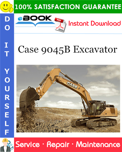 Thumbnail ☆☆ Best ☆☆ Case 9045B Excavator Service Repair Manual
