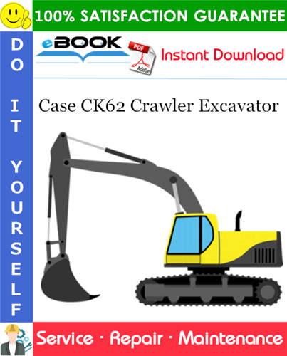 Thumbnail ☆☆ Best ☆☆ Case CK62 Crawler Excavator Service Repair Manual