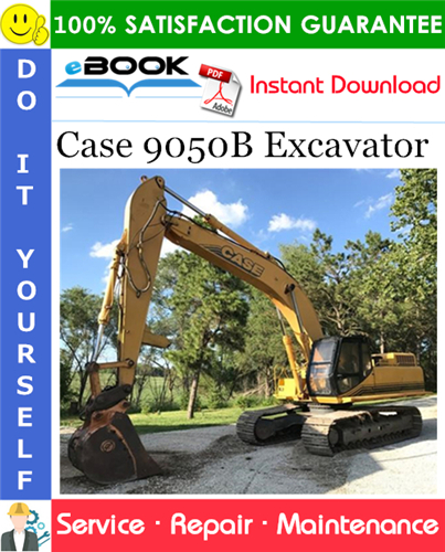 Thumbnail ☆☆ Best ☆☆ Case 9050B Excavator Service Repair Manual