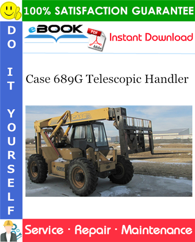 Thumbnail ☆☆ Best ☆☆ Case 689G Telescopic Handler Service Repair Manual