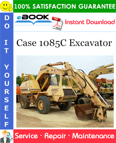 Thumbnail ☆☆ Best ☆☆ Case 1085C Excavator Service Repair Manual