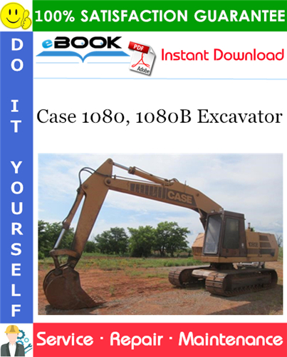 Thumbnail ☆☆ Best ☆☆ Case 1080, 1080B Excavator Service Repair Manual