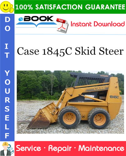 Thumbnail ☆☆ Best ☆☆ Case 1845C Skid Steer Service Repair Manual