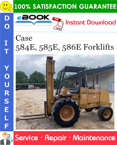 Thumbnail ☆☆ Best ☆☆ Case 584E, 585E, 586E Forklifts Service Repair Manual