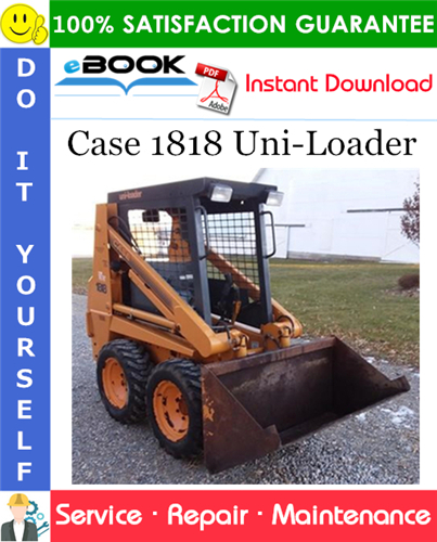 Thumbnail ☆☆ Best ☆☆ Case 1818 Uni-Loader Service Repair Manual