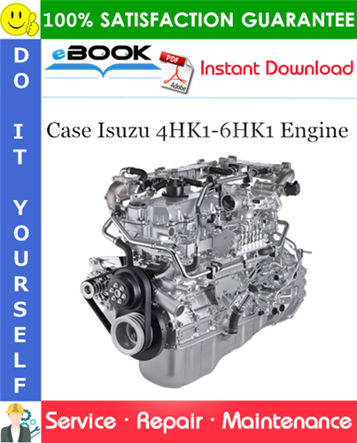 Thumbnail ☆☆ Best ☆☆ Case Isuzu 4HK1-6HK1 Engine Service Repair Manual