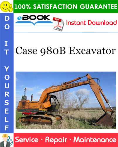 Thumbnail ☆☆ Best ☆☆ Case 980B Excavator Service Repair Manual