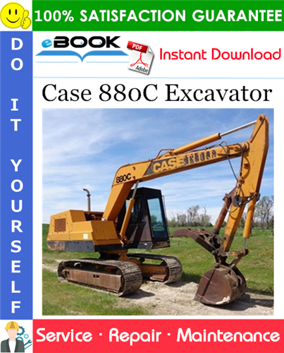 Thumbnail ☆☆ Best ☆☆ Case 880C Excavator Service Repair Manual