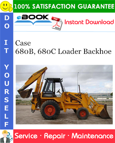 Thumbnail ☆☆ Best ☆☆ Case 680B, 680C Loader Backhoe Service Repair Manual