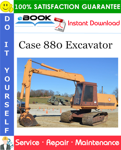 Thumbnail ☆☆ Best ☆☆ Case 880 Excavator Service Repair Manual