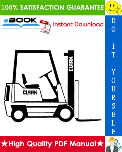 Thumbnail ☆☆ Best ☆☆ Clark PTT 5/7 Forklift Service & Adjustment Manual