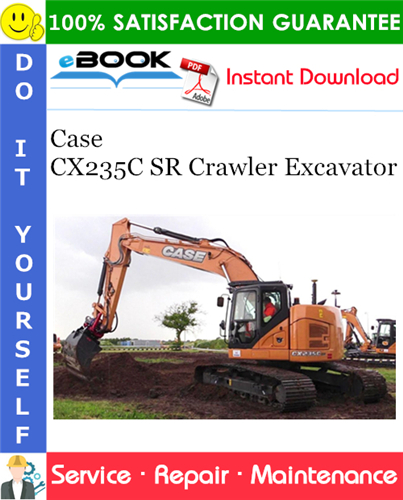 Thumbnail ☆☆ Best ☆☆ Case CX235C SR Crawler Excavator Service Repair Manual Thumbnail ☆☆ Best ☆☆ Case CX235C SR Crawler Excavator Service Repair Manual