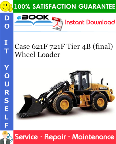Thumbnail ☆☆ Best ☆☆ Case 621F 721F Tier 4B (final) Wheel Loader Service Repair Manual
